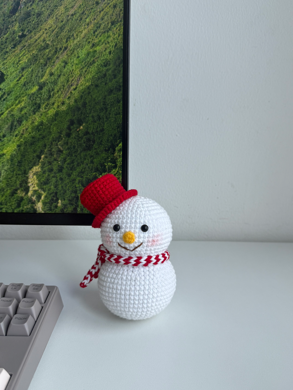 Crochet Christmas Mochi - Handmade Cozy Holiday Charm