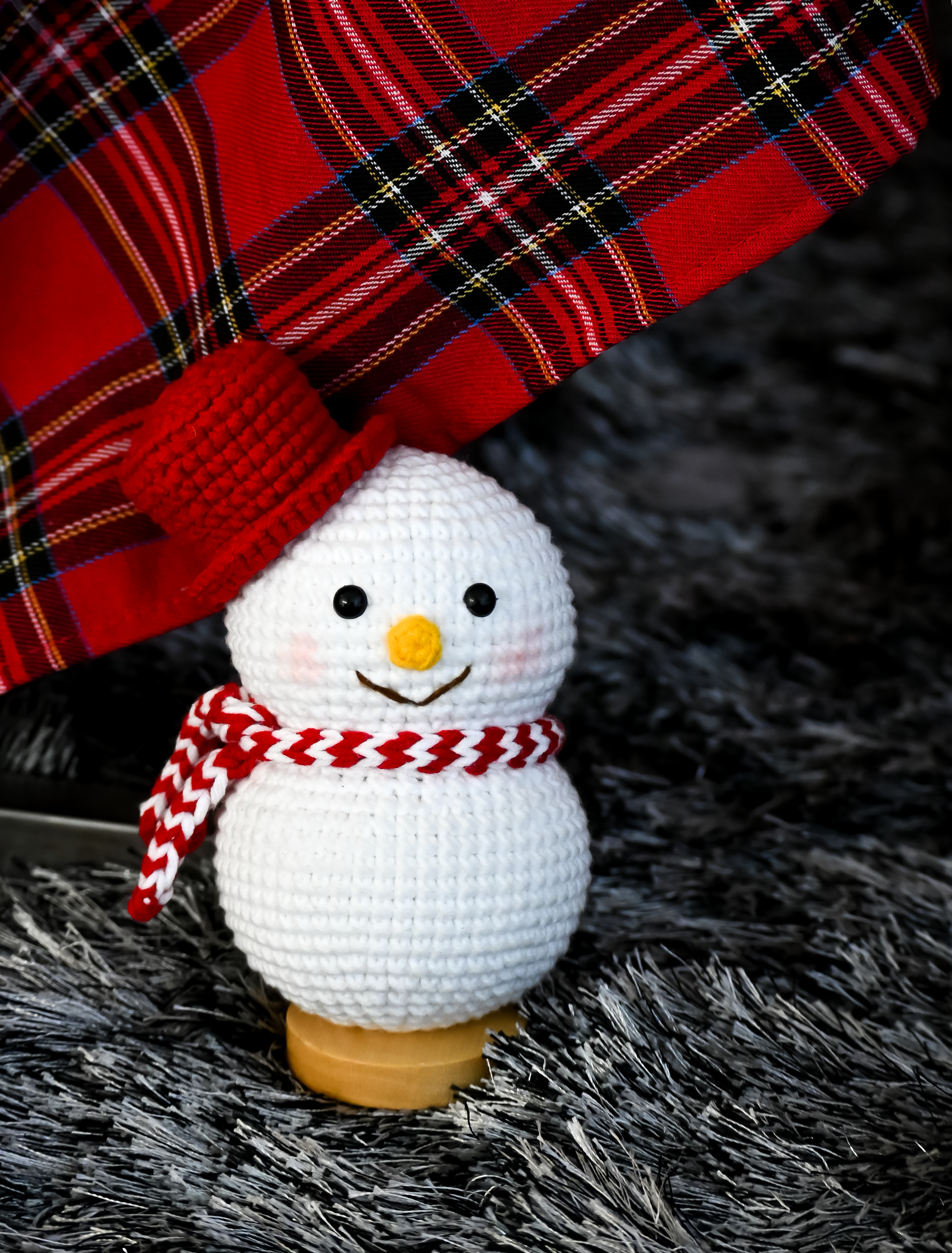 Crochet Christmas Mochi - Handmade Cozy Holiday Charm