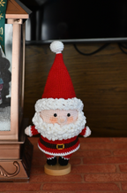 Handmade Crochet Santa Claus - Holiday Decor, Crochet Xmas Gift
