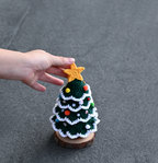 Handmade Crochet Christmas Tree Ornament - Cozy Holiday Tree Decor