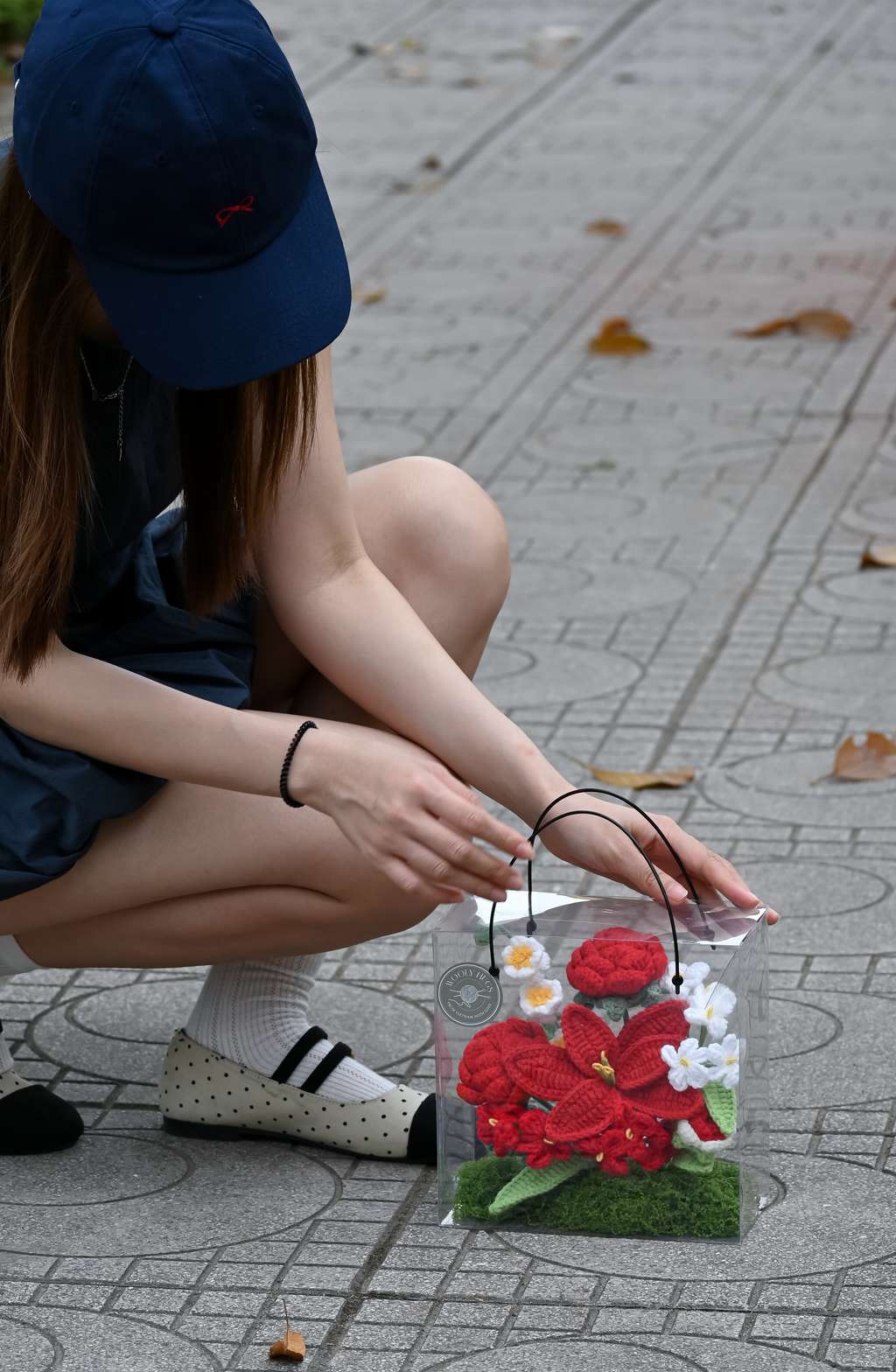 Red Flower Gift Box – Handmade Gift That Never Fades